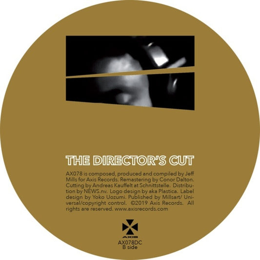 the album cover for Jeff Mills - Director's Cut Chapter 1 (Ep)
