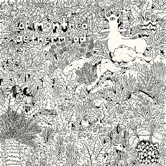 the album cover for Of Montreal - Aethermead