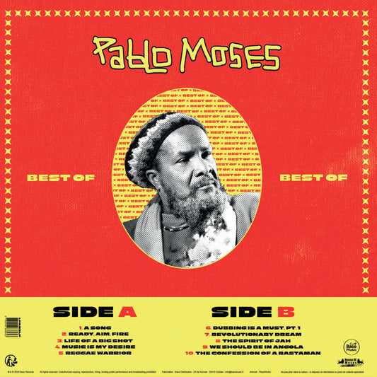 the album cover for Pablo Moses - Best Of