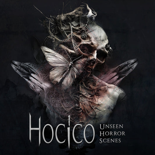 the album cover for Hocico - Unseen Horror Scenes