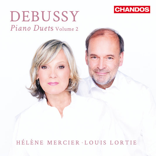 the album cover for Lous Lortie - Debussy: Piano Duets Vol. 2
