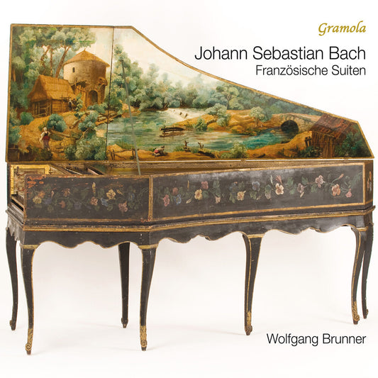 the album cover for Wolfgang Brunner - French Suites