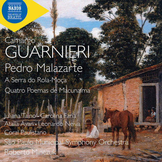 the album cover for Juliana Taino - Guarnieri: Pedro Malazarte A Serra Do Rola-Moca &