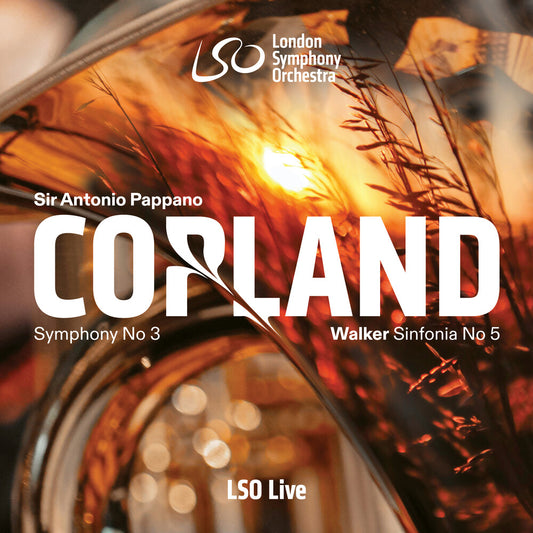 the album cover for London Symphony Orchestra - Sir Antonio Pappano