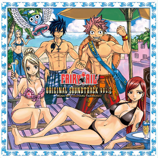 the album cover for Fairy Tail Vol.2 - O.S.T. (Blue) (Colv) (Aniv) - Fairy Tail Vol.2 - O.S.T. (Blue) [Colored Vinyl] (Aniv)