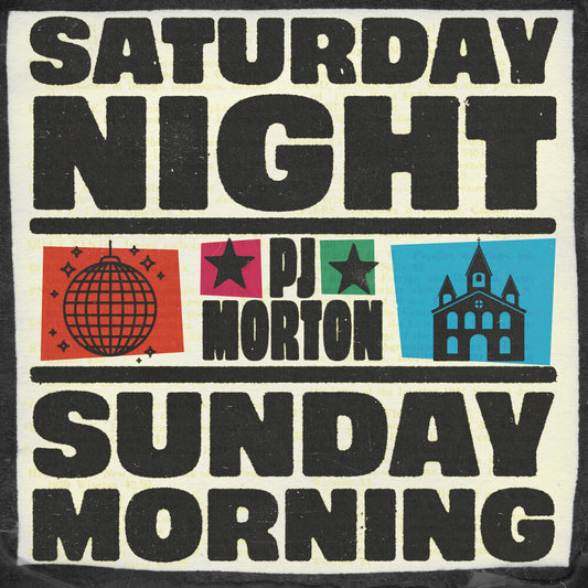 the album cover for P Morton .J. - Saturday Night / Sunday Morning [Digipak]