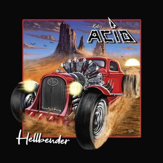 the album cover for Kate's Acid - Hellbender (Uk)
