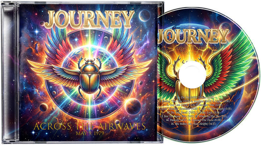 the album cover for Journey - Across The Airwaves