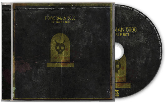 the album cover for Powerman 5000 - The Noble Rot - Bonus Track Edition
