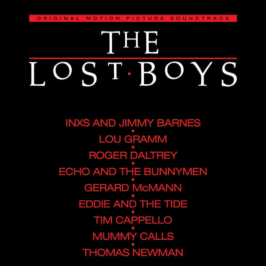 the album cover for Lost Boys / O.S.T. (Colv) (Ltd) (Red) (Smok) - Lost Boys / O.S.T. [Colored Vinyl] [Limited Edition] (Red) (Smok)