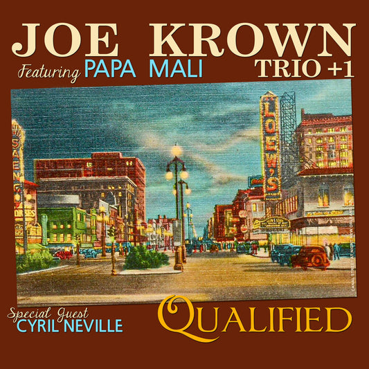 the album cover for Joe Krown - Qualified