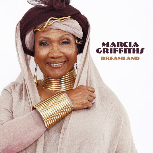 the album cover for Marcia Griffiths - Dreamland (Mod)