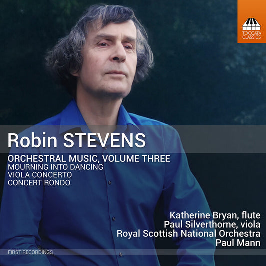 the album cover for Katherine Bryan - Robin Stevens: Orchestral Music Vol. 3