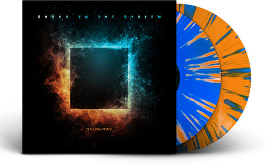 the album cover for Daughtry - Shock To the System (x) (deluxe) (blue/orange Splatter Vinyl/2lp)