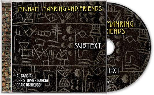 the album cover for Michael Manring & Friends - Subtext