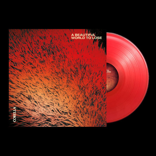 the album cover for Corella - A Beautiful World To Lose [Red]