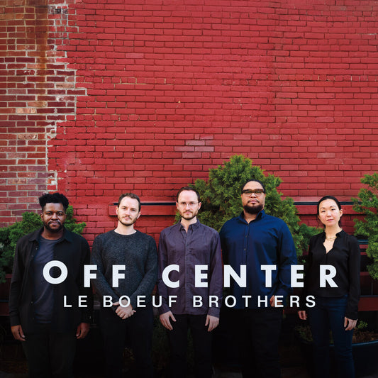 the album cover for Le Boeuf Brothers - Off Center