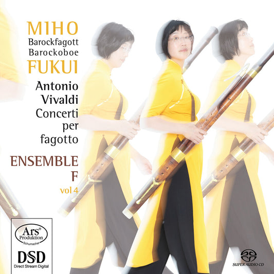 the album cover for Miho Fukui - Concerti Per Fagotto Vol. 4