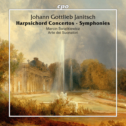 the album cover for Marcin Swiatkiewicz - Harpsichord Concertos & Symphonies