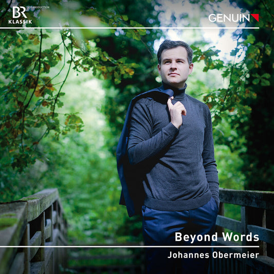 the album cover for Johannes Obermeier - Beyond Words