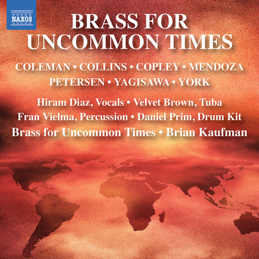the album cover for Hiram Diaz - Brass For Uncommon Times