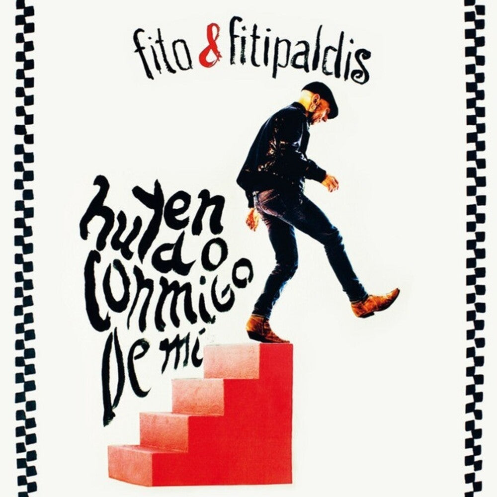 the album cover for Fito y Fitipaldis - Huyendo Conmigo De Mi (Spa)