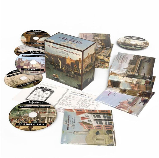 the album cover for Haydn / London Haydn Quartet - Haydn: The Complete String Quartets (Box) (Uk)