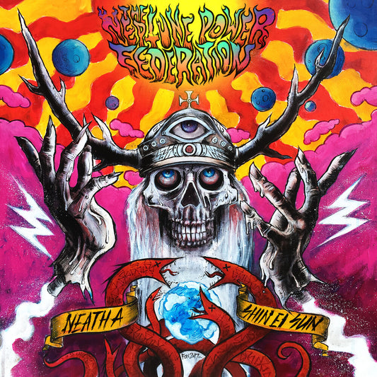the album cover for Neptune Power Federation - Neath A Shin Ei Sun
