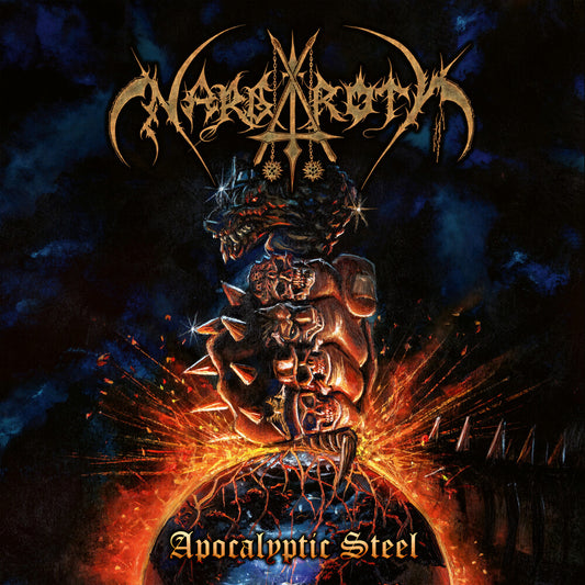 the album cover for Nargaroth - Apocalyptic Steel