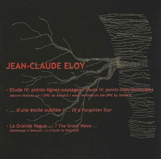 the album cover for Jean-claude Eloy - Etude Iv - D'une Etoile Oubliee - La Grande Vague