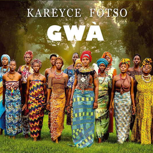 the album cover for Kareyce Fotso - Gwa