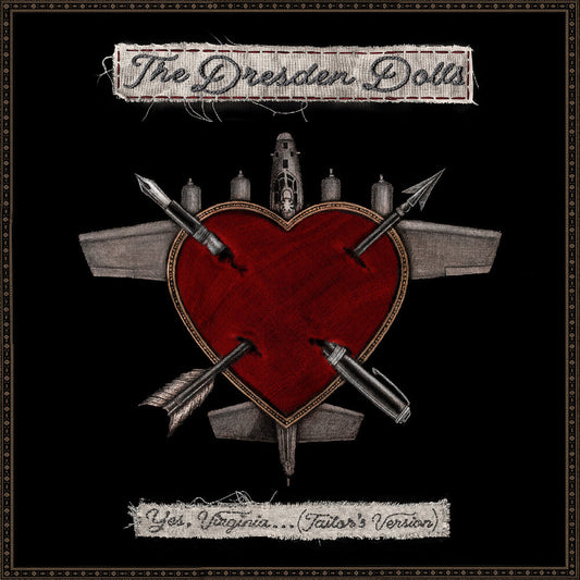 the album cover for Dresden Dolls - Yes Virginia (Tailor's Version) [Indie Exclusive Ruby]