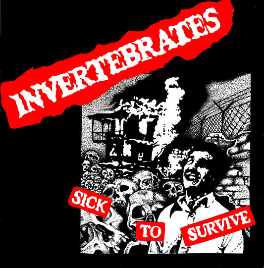the album cover for Invertebrates - Sick To Survive