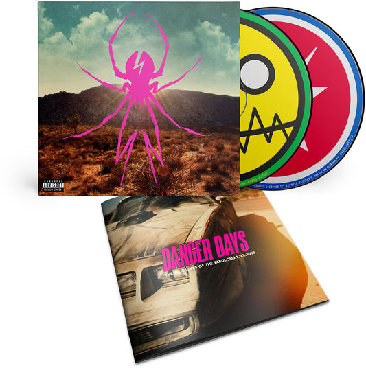 the album cover for My Chemical Romance - Danger Days: the True Lives of the Fabulous Killjoys (deluxe Edition/2cd)