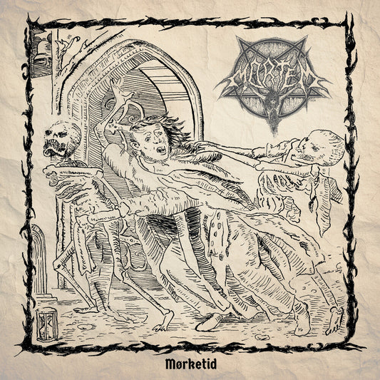the album cover for Mortem - Morketid