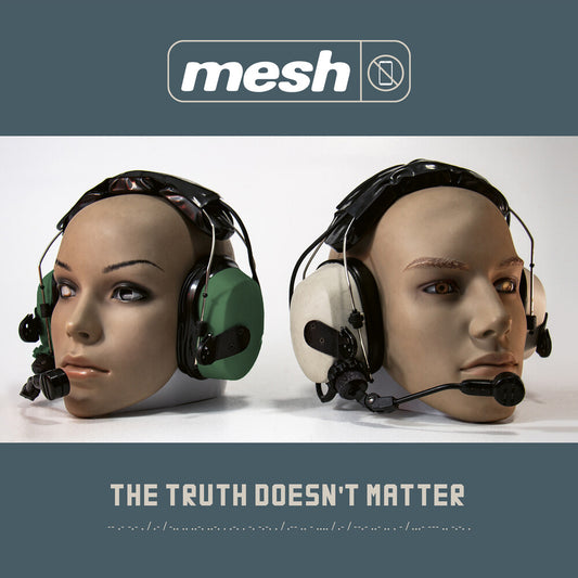 the album cover for Mesh - The Truth Doesn't Matter