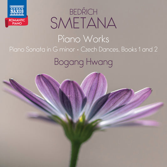 the album cover for Bogang Hwang - Smetana: Pno Works