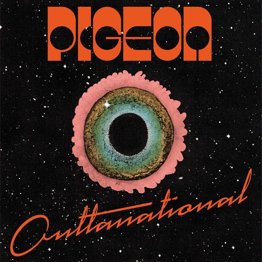 the album cover for Pigeon - Outtanational [Indie Exclusive] Orange [Colored Vinyl] (Org) [Indie Exclusive]
