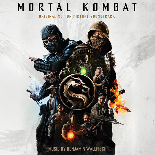 the album cover for Benjamin Wallifisch - Mortal Kombat (2lp/scorpion & Sub-zero Color Vinyl)