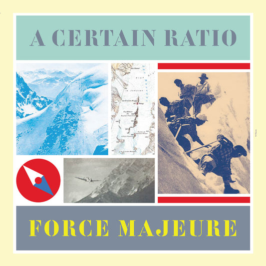 the album cover for Certain Ratio - Force Majeure [Colored Vinyl] [Limited Edition] (Purp)