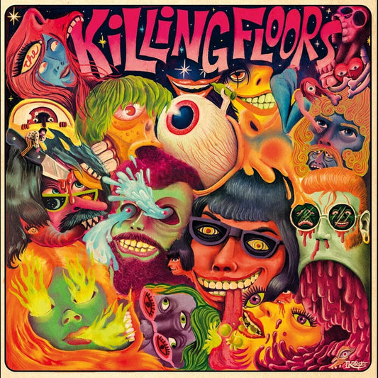 the album cover for Killing Floors - Los Angeles Chicano R'n'r