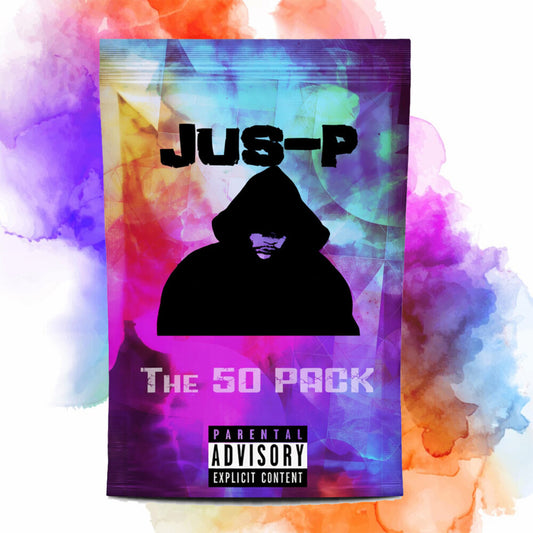 the album cover for Jus-p - 50 Pack