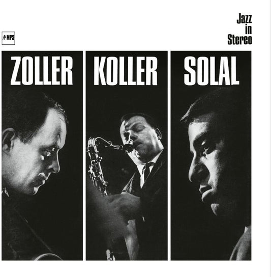 the album cover for Martial Solal - Zoller/koller/solal
