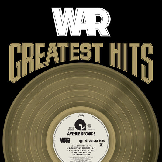 the album cover for War - Greatest Hits