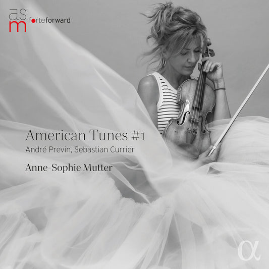 the album cover for Anne Mutter -Sophie - American Tunes 1
