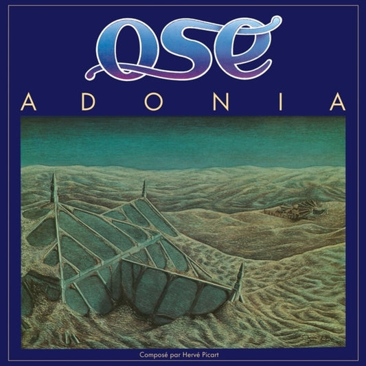 the album cover for Ose - Adonia