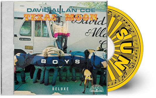 the album cover for David Coe  Allan - Texas Moon [Deluxe]