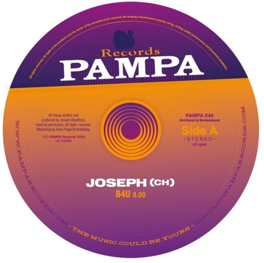 the album cover for Joseph - B4u & Tripidi