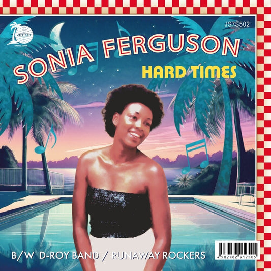 the album cover for Ferguson & D-roy Band Sonia - Hard Times (radio Edit)/runaway Rockers