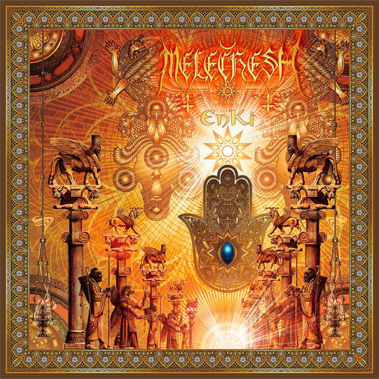the album cover for Melechesh - Enki